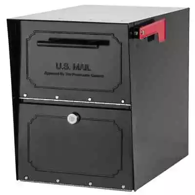 Architectural Mailboxes Post Mount X-Large High Security Reinforced Lock Black • $126.99