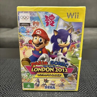 🔥sealed🔥 Nintendo Wii Game Mario & Sonic At The London 2012 Olympic Games  • $64.99