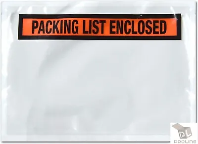 Packing List 7.5  X 5.5  Envelopes Enclosed Self Adhesive Pouch Shipping Label • $89.95