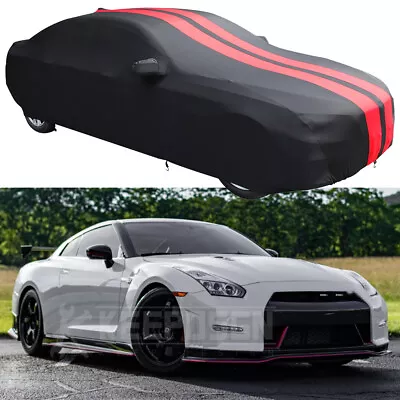 Satin Stretch Indoor Car Cover Dust Scratch Protect Custom For Nissan GT-R Z • $159.59