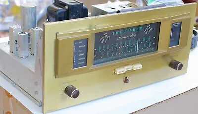 Vintage Audiophile Fisher 90 R Tube FM Tuner Well Made High End Audio Of 1950's • $249.99