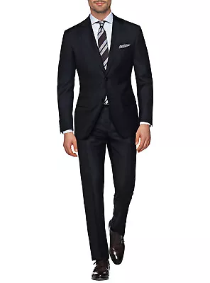 DTI GV Executive Italian Mens Two Button Wool Suit Jacket With Pant 2 Piece • $99.95