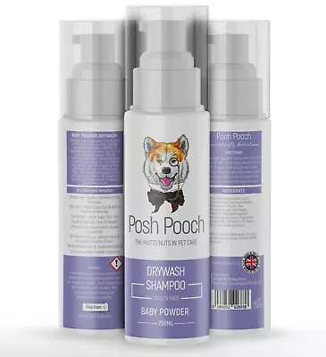 £9.99 • Buy Baby Powder Dry Shampoo Foam Wash Avocado 3 In 1 Dry Wash Shampoo Aloe Vera