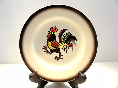 Metlox Poppytrail Rooster Dessert Plate • $3.95