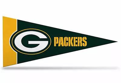 New NFL Green Bay Packers Mini Pennant  9 X4  Felt Made In USA • $2.49
