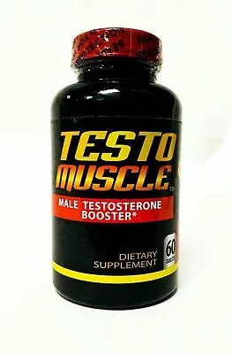 TestoMuscle Testosterone Booster 60 Tablets - STRENGTH OF MUSCLETECH TEST HD • $14.99