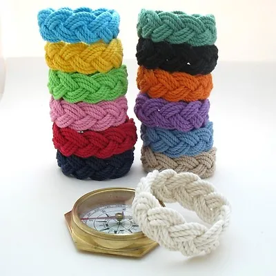 Original Sailor Knot Surfer Beach Rope Bracelet By Mystic Knotwork: 13 Colors • $9.99