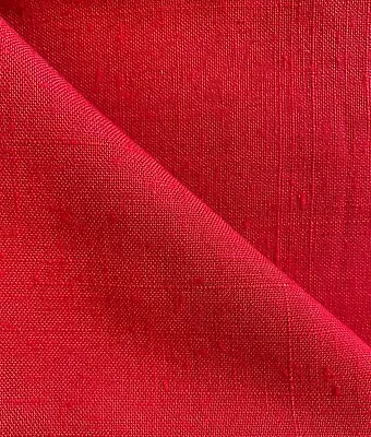 $3.50 • Buy VTG Medium Weight Red Textured Fabric ~ 18  L X 44  W, Useable Fabric