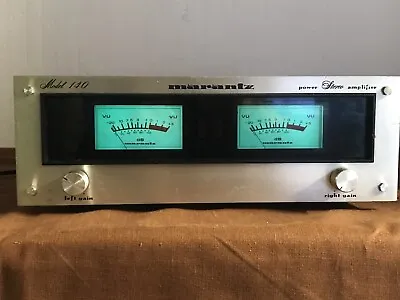 Marantz 140 Rare Vintage Power Stereo Amplifier • $1000