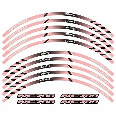 For Honda NC700 17  Motorcycle Reflective Wheel Rim Tape Decal Stripes Sticker • $14.99