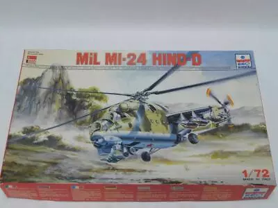 $14.99 • Buy 1/72 ESCI ERTL Russian Mil MI-24 Hind D Helicopter Plastic Model Kit Complete