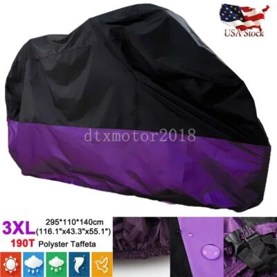 $29.75 • Buy XXXL Waterproof Motorcycle Cover For Yamaha V-Star XVS 650 950 1100 1300 Classic