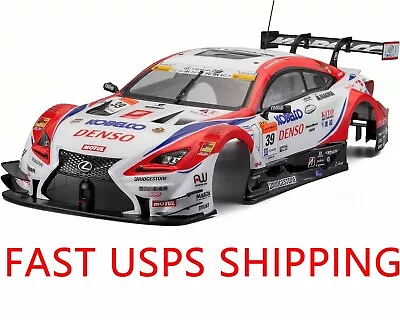 Killerbody 1/10 RC Drift Touring DENSO KOBELCO SARD LEXUS RC F Painted Car Body • $89.99