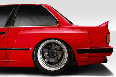 FOR 84-91 BMW 3 Series E30 TKO Wide Body Rear Fender Flares 70mm 113226 • $219