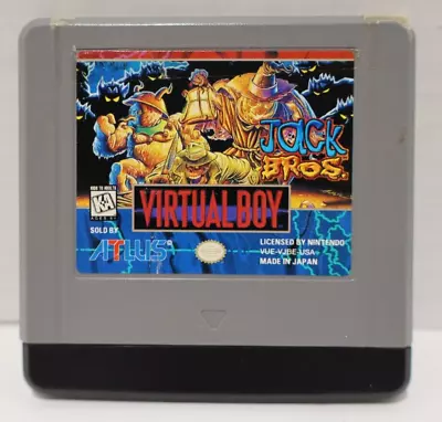  Virtual Boy Jack Bros. US Version- Tested & Working. Great And Rare Game! • $799.99