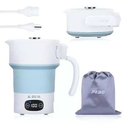 Travel Foldable Electric Kettle 600ml Small Electric Kettle With Multifunctional • $27.77