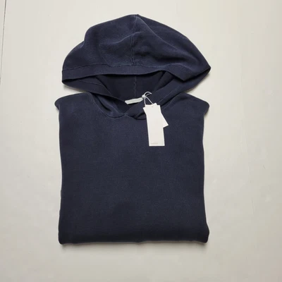 $193.50 • Buy VINCE 2XL Navy Blue Cotton Long Sleeve Pullover Hoodie Men's Sweatshirt NWT $415