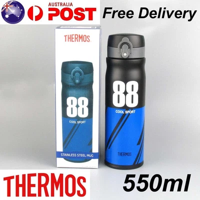 $29.99 • Buy THERMOS Stainless Steel Drinking Bottle Insulated Coffee Drink Travel Mug 550ML