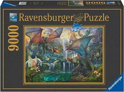 Ravensburger Puzzle 9000pc - Magical Dragon Forest • $177.58