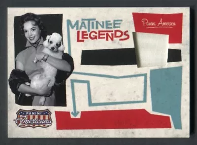 2011 Panini Americana NATALIE WOOD Matinee Legends WORN MATERIALS **ERROR** /499 • $8.64