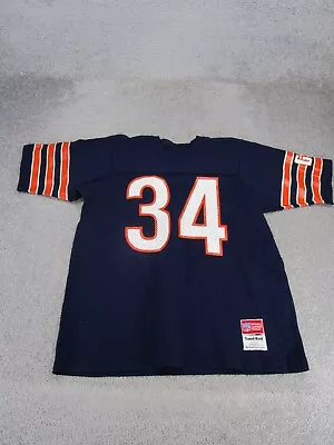 Vintage Sand Knit Chicago Bears Jersey Mens Large Blue • $29.99