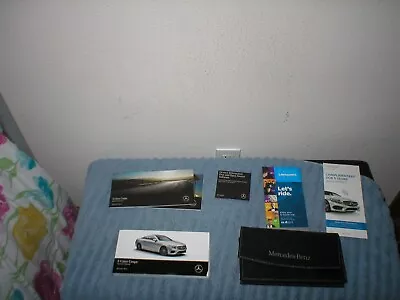 2018 Mercedes Mercedes E-Class Coupe Owners Manual Set With Cover Case • $39.99