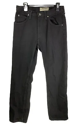Black Jeans 32 X 30 Wrangler Rugged Wear Relaxed Fit • $24.99