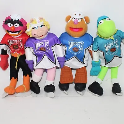 Muppets Set Of 4 Dolls VTG McDonalds 1995 NHL Miss Piggy Animal Kermit Fozzie • $26.99