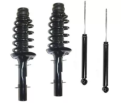 2 Front Complete Struts + 2 Rear Shock Fit 99-06 Golf 99-05 Jetta 98-10 Beetle • $172