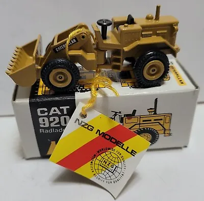 Vintage Nzg 1/87 Scale Cat 920 Radlader Wheel Loader **new In Box** • $20