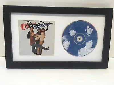 The Monkees Framed Autograph By Davy Jones Headquarters CD  1995 Reissue Album • $295.95