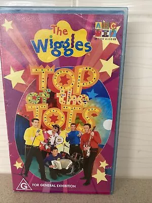 The Wiggles VHS TOP OF THE TOTS Video ABC 2004 The Original Wiggles TESTED • $10