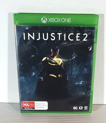 Injustice 2 Microsoft Xbox One Tested Free Tracked Post • $13.95