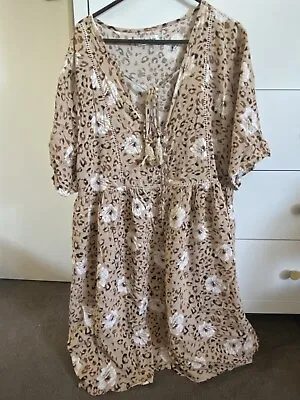 $14.95 • Buy Women’s St Frock Leopard Dress Size 18