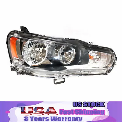 For 2008-2017 Mitsubishi Lancer Evo Halogen Headlight Headlamp Left Driver Side  • $82.65