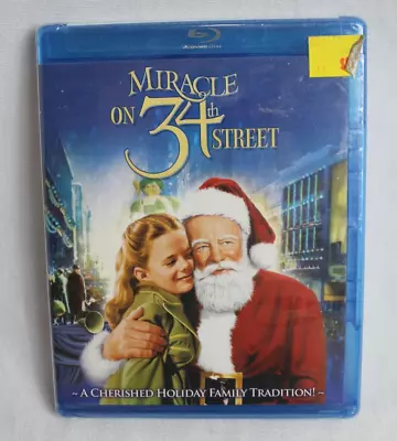 Classic  Miracle On 34th Street  (Blu-ray) Christmas Movie. Factory Sealed • $9.95