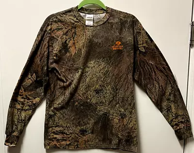 American Legend Mossy Oak Brush Long Sleeve Camo Shirt Medium • $14.99