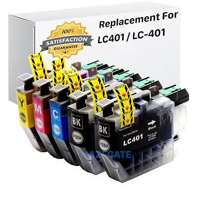 5 Pack Ink Cartridges For Brother LC401 MFC-J1010DW MFC-J1012DW MFC-J1170DW Ink • $19.99