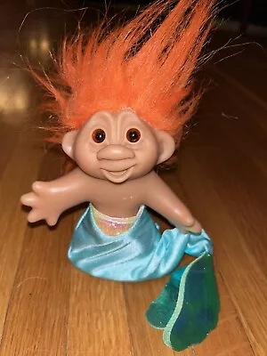 2005 Dam 5  Troll Mermaid Orange Hair EUC • $12