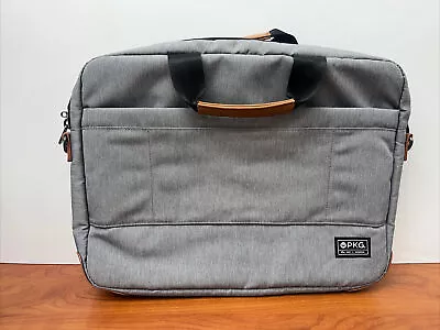 PKG Messenger Bag Case 16  Macbook Pro Surface Pro IPad Pro Laptop Light Gray • $23.99