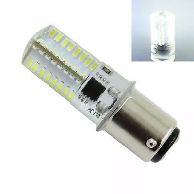 10pcs BA15D B15 LED Light Bulb Lamp 64-3014 Fit Singer 221/301A/401A White 6500K • $17.76