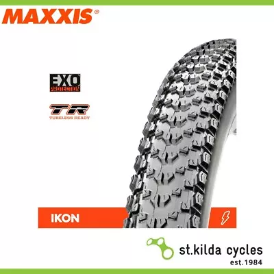 Maxxis Ikon Bike Tyre - 29 X 2.20 - EXO TR - Folding - 60TPI - Pair • $186.81