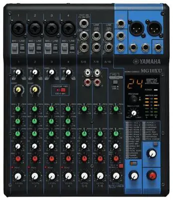 Yamaha MG10XU 10-Channel USB Mixer • £279