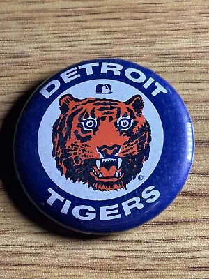 Vintage Detroit Tigers Baseball Button MLB Official Licensed Pin • $12