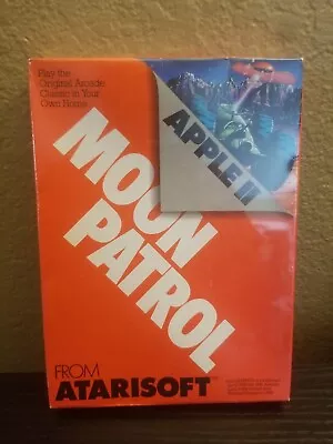 $30 • Buy MOON PATROL From Atarisoft For Apple II, II+, Or IIe Computer - NEW And Sealed 