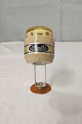 🧭Vintage Air Way Dashboard Floating Compass With Stand/Bracket Auto Marine • $49.99