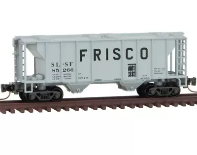 Micro Trains Z Scale ~ New 2024 ~ 2 Bay Covered Hopper Frisco #85266 ~ 53100342 • $24.72