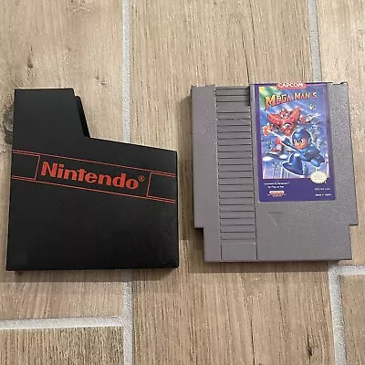 Mega Man 5 (Nintendo Entertainment System 1992) NES Authentic Tested & Works!!! • $174.99