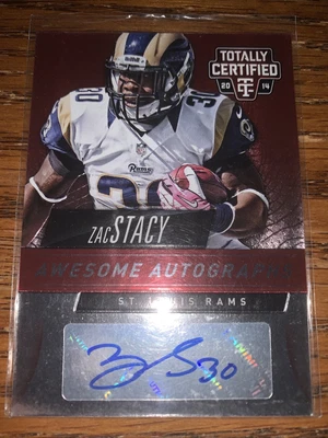 $1.49 • Buy 2014 Panini Totally Certified Awesome Autographs Zac Stacy Los Angeles Rams