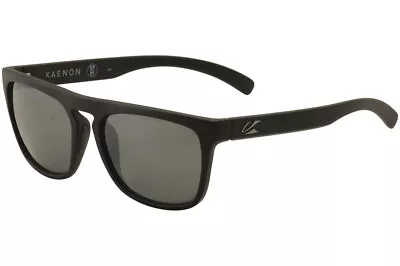 Kaenon Men's Leadbetter 037BKLAGN G12 Matte Black Polarized Sunglasses 55mm • $228.95